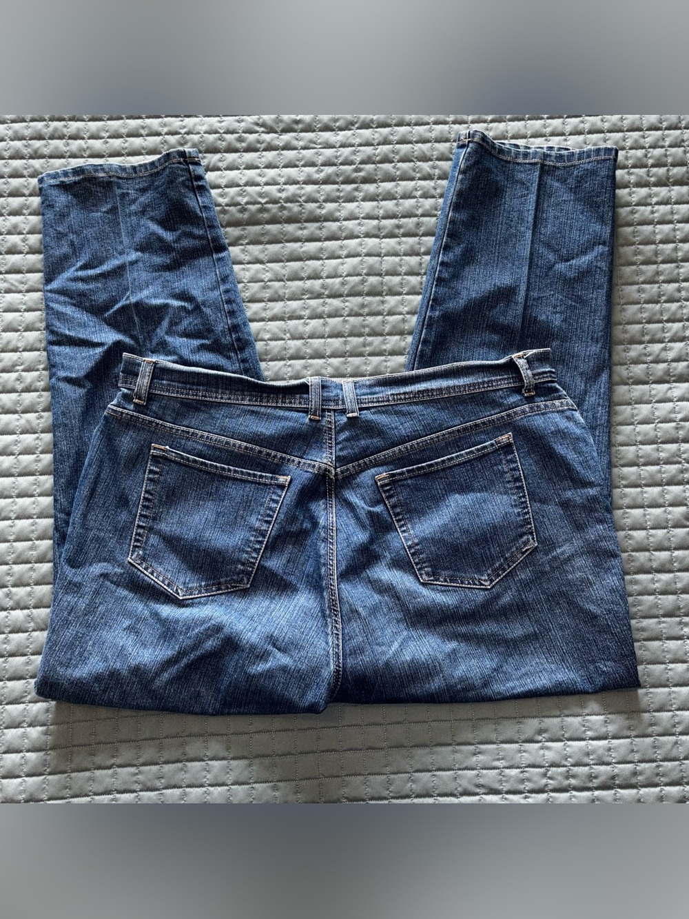 Gloria Vanderbilt Jeans Womens 18W Stretch Denim Tapered Leg Classic 40X29 - Picture 8 of 10
